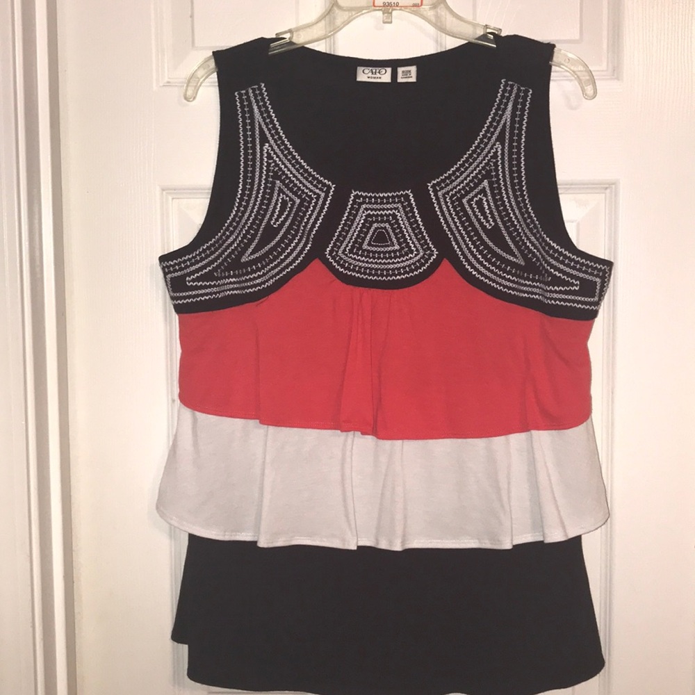 Cato Ruffled Tank Top 18/20